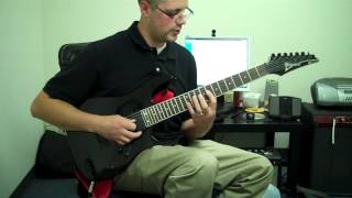 Guitar lesson - Arch Enemy "I am Legend/Out for Blood" Guitar Intro