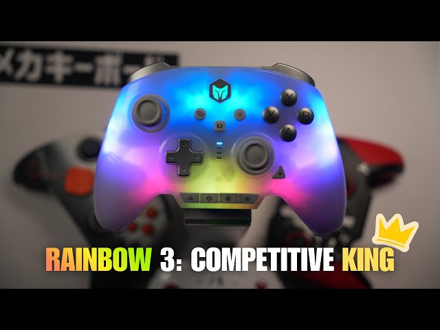 Vídeo relacionado con Controladores de PC, BIGBIG WON Gale Hall Controladores inalámbricos Control de movimiento, Hall Joysticks, 3 pares Thumbsticks Controladores de juegos de aplicaciones de PC para Switch/PC/iOS/Android