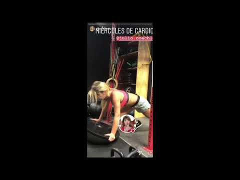 FLAVIA LAOS EN EL GYM 08-03-18