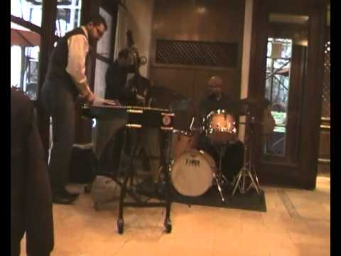 Christos Rafalides (vibes) Gianluca Renzi (bass) Alvester Garnett (drums) - LIVE IN NYC