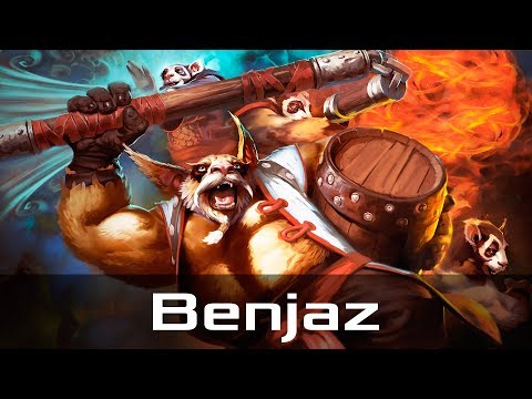Benjaz — Brewmaster, Offlane (May 20, 2019) | Dota 2 patch 7.21 gameplay