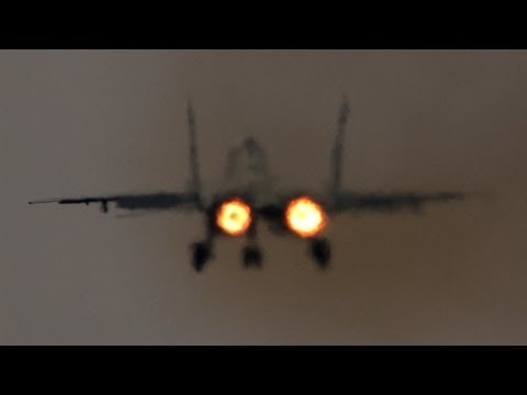 Slovakian MiG-29 Display Rehearsal for NATO DAYS 2012
