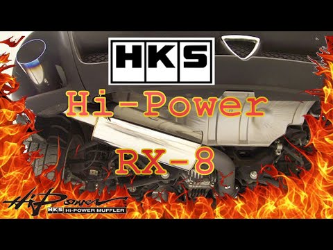 Flames N Thunder 4 - HKS Hi-Power Catback for RX 8