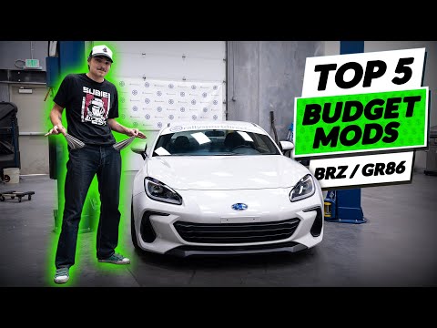 Top 5 Budget Mods BRZ/GR86