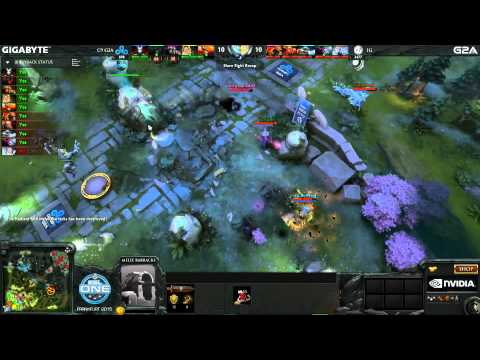 Dota 2 - IG vs. Cloud9 [Highlight] - Dat Base Hold - Game 1