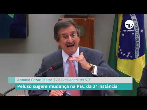 Peluso sugere mudança na PEC da 2ª instância - 05/02/20