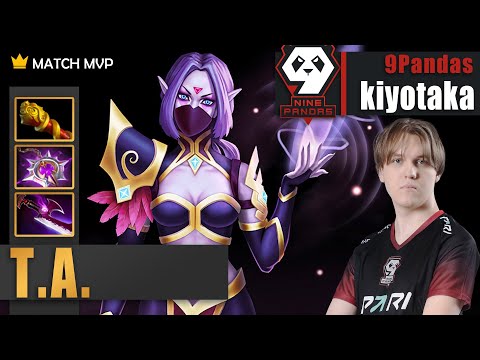 Templar Assassin Mid | 9Pandas.kiyotaka | THE YOUNGEST PLAYER IN TI 12 | 7.34b Gameplay Highlights