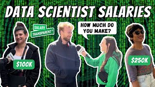 Data Scientists Make How Much? 🤯 Data Scientist Salary Compilation 💚 Salary Transparent Street