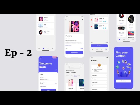 Complete E-Commerce App UI - Ep 2 - Home Screen + Custom Tab View - SwiftUI