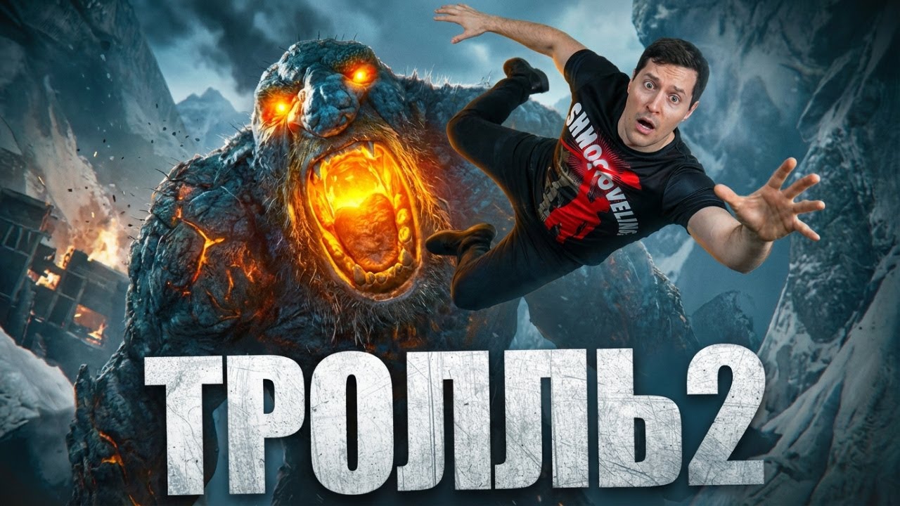 ТРЕШ ОБЗОР на фильм ТРОЛЛЬ 2 (2025 года) [Норвежские кайдзю]