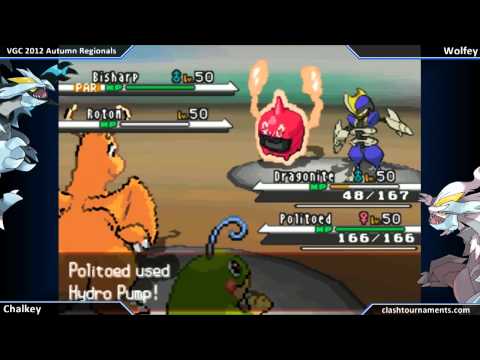 Pokemon VGC 2013 Autumn Regionals - Chalkey vs Wolfey