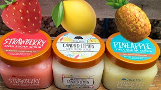 New Treehut Sugar Scrubs Review Strawberry|Candied Lemon|Pin