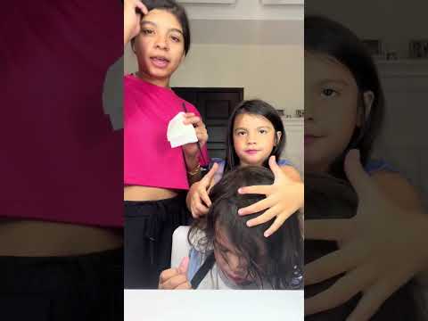 Gum Stuck in Hair?! Big Sister to the Rescue 😂 | No Scissors Needed!