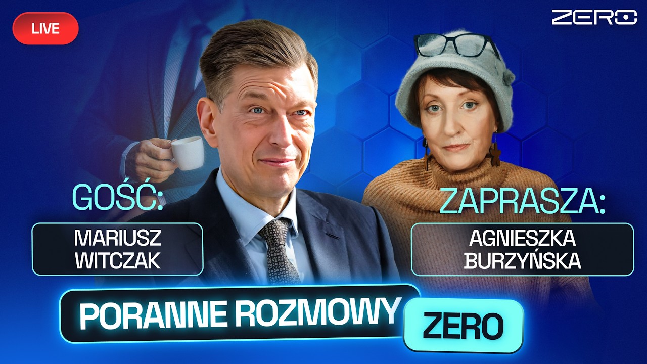 MARIUSZ WITCZAK I AGNIESZKA BURZYŃSKA - PORANNE ROZMOWY ZERO
