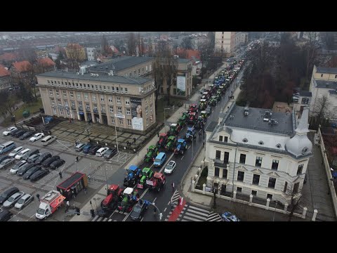 wZielonej.pl - Protest rolników w Zielonej Górze: Chcemy odzyskać kontrolę nad tym, co jemy!
