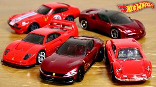 全部カッコいい！ホットウィール フェラーリ５カーパック 365 GTB4・F40・F90・DINO 206 GT・12CLINDRI / HotWHeeLs Ferrari 5 cars pack
