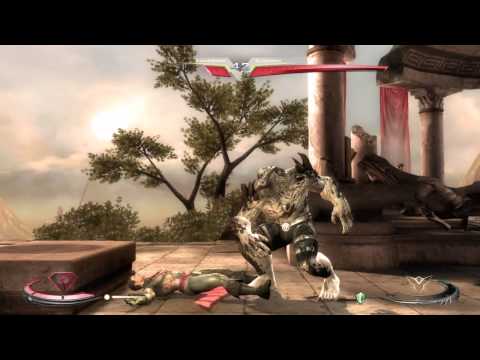 Injustice (360) Online Casuals: Compbros (Supes/Bane) vs. Eldriken (Doomsday) - 1/1/15