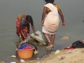 India Women Wash Clothes