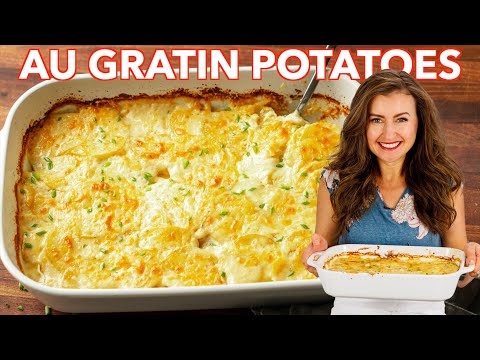 , title : 'Au Gratin Potatoes - Easy Scalloped Potatoes'