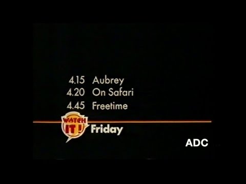 Thames announcer Philip Elsmore, LWT trailer, adverts Watch IT! 29th October 1982 3 of 4