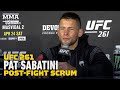 UFC 261: Pat Sabatini 'Will Fight Anybody On This Planet' After Winning UFC Debut - MMA Fighting