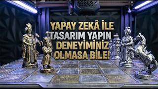 Tasarım Bilmeden 3D Model Üretmek? | MeshyAi ve 3D Baskı Rehberi