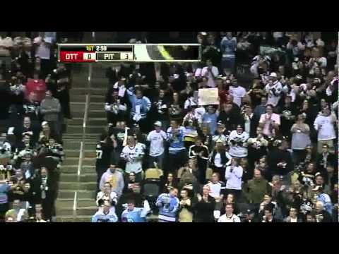 Evgeni Malkin Superman goal against Senators