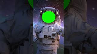 Astronaut green screen video #greenscreen #explorepage #like #subscribe #greenscreens #viralvideo