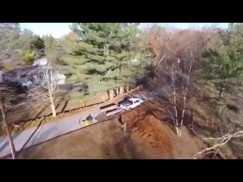 Bartlett Brothers Fall Cleanup 2016 Drone Video Part 1