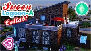 SWOON LAGOON-A LOUNGE // Collab with BreeSimulated! (Let's Build in the Sims 4)