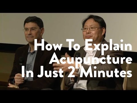 How To Explain Acupuncture In 2 Minutes