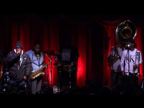 THE SOUL REBELS with Rakim - “Don’t Sweat The Technique” LIVE in NYC