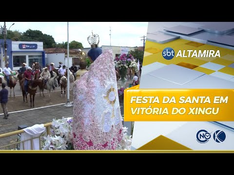 Festa da padroeira em Vitória do Xingu (PA) deve reunir centenas de fiéis        | SBT Altamira