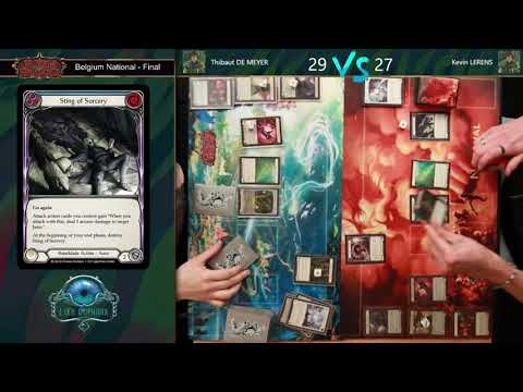 Flesh and Blood Belgian Nationals - Finale - Thibaut (Briar) vs Kevin (Briar)