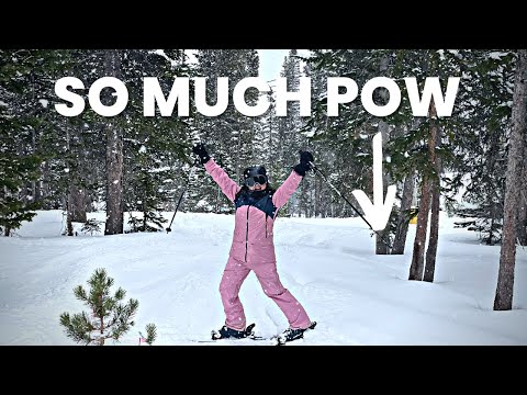 Amazing Breckenridge Early December Powder (More BLACK Runs OPEN!)