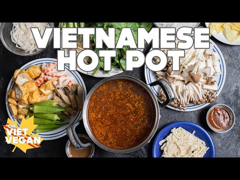 Vietnamese-style veggie hotpot video thumbnail