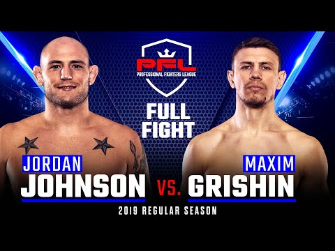 Maxim Grishin vs Jordan Johnson full fight