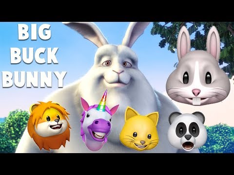 LES ANIMOJIS - LA CHANSON DU GROS LAPIN (CLIP)