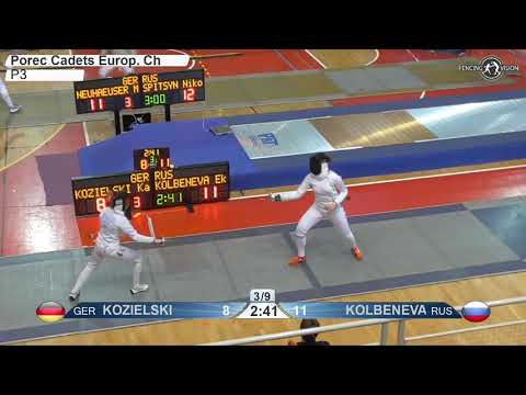 2020 xx P3 01 F E Team Porec CRO ZC Cadets PODIUM GERMANY GER vs RUSSIA RUS