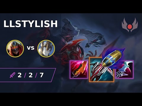 [ LLStylish ] Zed MID vs Galio | NA GRANDMASTER | LOL Season 2024