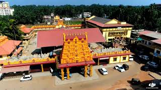 preview picture of video 'Shree Durgaparameshwari  Temple Bappanadu  Drone shoot  Manoj shetty photography'