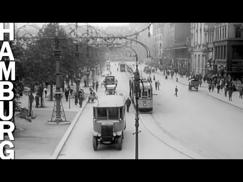 Impressionen aus dem Hamburg der 1920er Jahre - Historische Aufnahmen, die man gesehen haben muss!