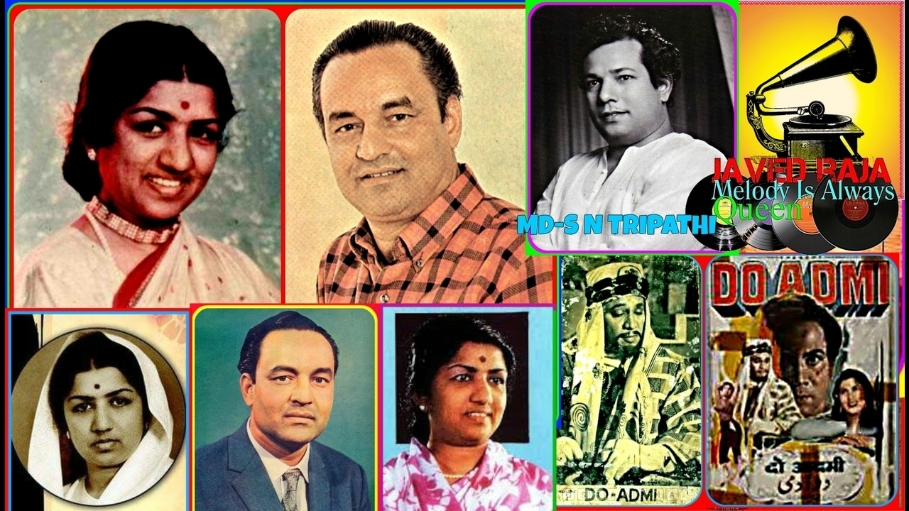 Milte Milte Mil Hi Gaye Do Dil Lyrics | Do Aadmi | Mukesh, Lata Mangeshkar | S N Tripathi