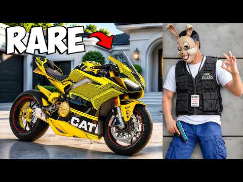 I Became a Fake Guard to Steal Rare Big Bikes sa GTA 5