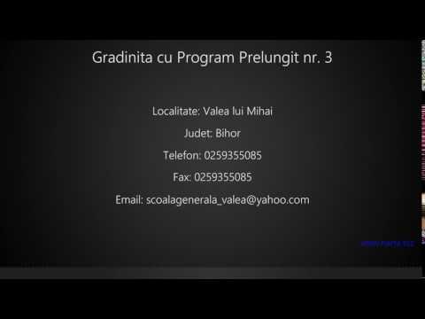 Gradinita cu Program Prelungit nr. 3 Valea lui Mihai
