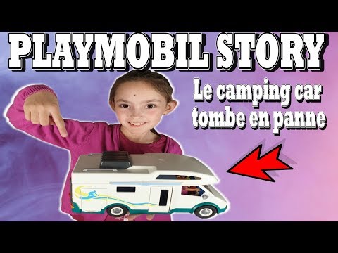 PLAYMOBIL STORY : Le camping car tombe en panne (EN AVANT LES HISTOIRES !) 6671
