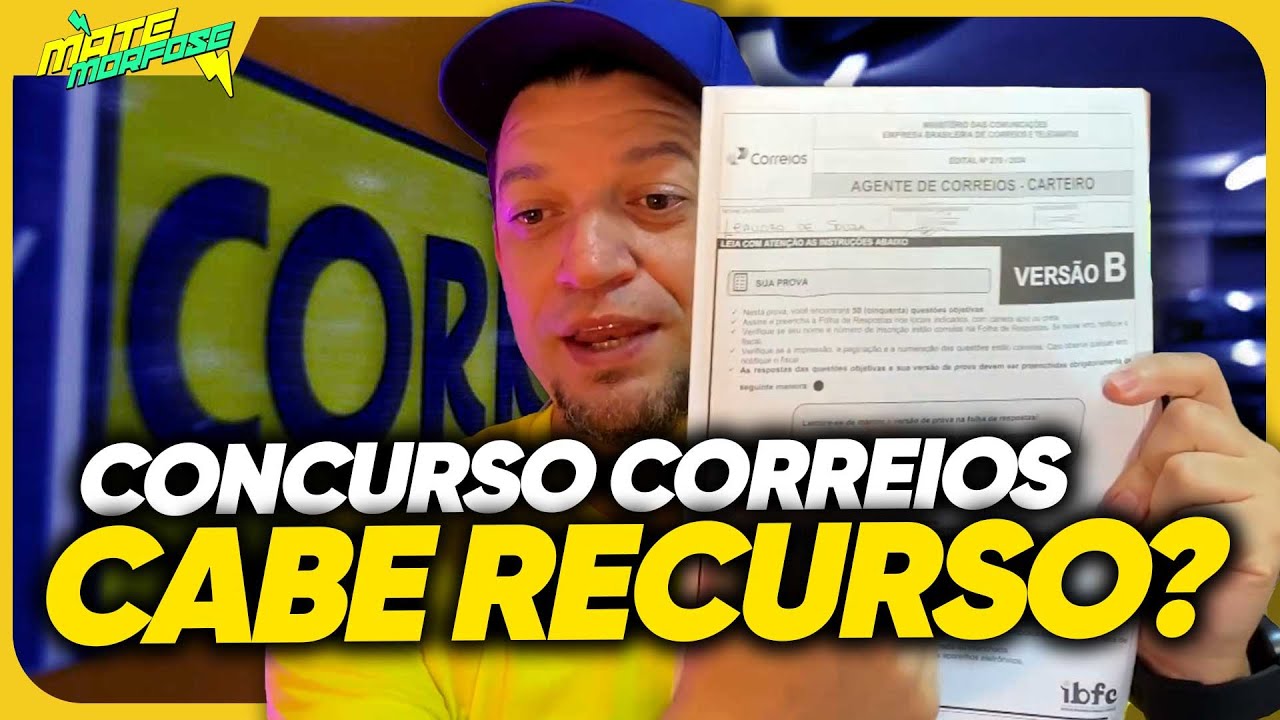 ⚠️ CONCURSO CORREIOS: Erro no seu Resultado dos Correios? Veja Como Resolver AGORA!