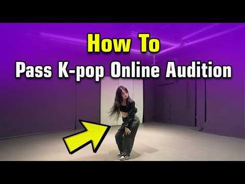 How To Pass A K-pop Online Audition?