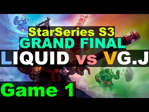 OD by Miracle vs Sniper | Liquid vs VG.J game 1 GRAND FINAL StarSeries S3 — Dota 2 (2017)