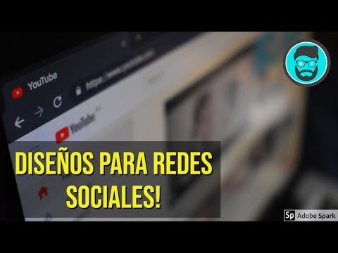 HACER DISEÑOS en LINEA para Redes Sociales con ADOBE SPARK en menos de 5 minutos